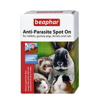 Beaphar Spot On Large Rodent nyulaknak és tengerimalacoknak 4x0,25ml