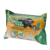 Ferplast Genico Fresh Green Tea törlőkendő 40db