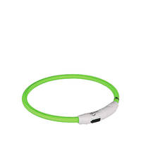 Trixie SaferLife Flash USB nyakkarika zöld XS-S 35cm
