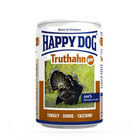 Happy Dog Truthahn Pur Pulyka színhús konzerv 400g