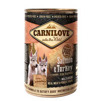 CarniLove Salmon & Turkey Puppy 400g