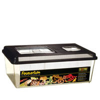 ExoTerra Faunarium lapos műanyag box L 46x30x17cm