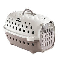 Stefanplast Travel Chic Bézs-Fehér szállítóbox 35,3x45x50,5cm
