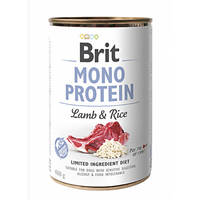 Brit Mono Protein Bárány & Barnarizs 400g