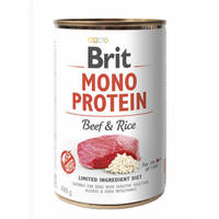 Brit Mono Protein Marha & Barnarizs 400g