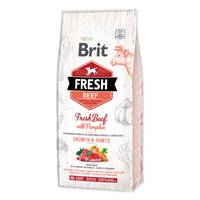 Brit Fresh Puppy & Junior Large Growth & Joints Friss Marha sütőtökkel 12kg