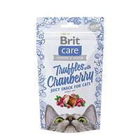 Brit Care Cat Snack Juicy Truffles Cranberry 50g