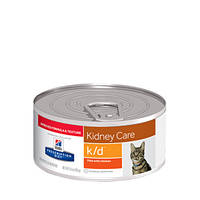 Hills PD Feline k/d Kidney Care  Minced Chicken 156g