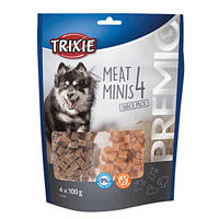 Trixie Premio 4 Meat Minis Minikockák Mega Pack 4x100g