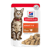Hills SP Feline Adult Multipack Turkey 12x85g