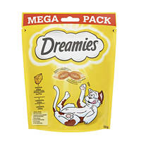 Dreamies Mega Pack Töltött falatkák sajtos 180g