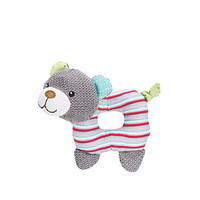 Trixie Junior Bear textilrágókával és síppal 16cm