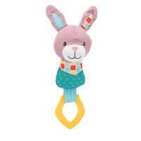 Trixie Junior Bunny rágókával és síppal 23cm