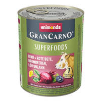 Animonda GranCarno Superfoods Marha Cékla 800g