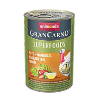 Animonda GranCarno Superfoods Pulyka Csipkebogyó 400g