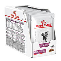 Royal Canin Feline Renal with Beef 12x85g