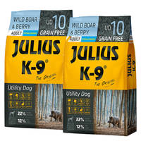 Julius K9 GF Utility Dog Hypoallergen Adult Vaddisznó áfonya 2x3kg