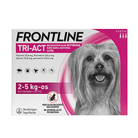 Frontline Tri-Act Spot On XS 2-5kg 3x0,5ml