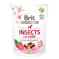 Brit Care Crunchy Cracker Insects with Lamb Rovarfehérje báránnyal 200g