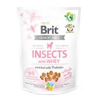 Brit Care Puppy Crunchy Cracker Insects with Whey Rovarfehérje Probiotikumokkal 200g