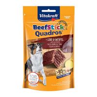 Vitakraft BeefStick Quadros Grain Free Liver Potato 70g