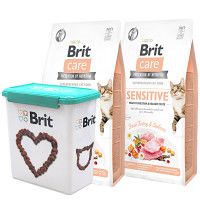 Brit Care Grain Free Sensitive Healthy Digestion Friss Pulyka lazaccal 2x2kg +Ajándékkal