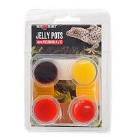 ReptiPlanet Jelly Pots Mix with Vitamin A/C vegyes bogárzselé 8db