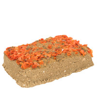Trixie Natural Clay Stone Carrot Finom sárgarépás fogkoptató 100g