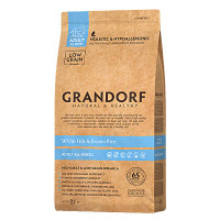 Grandorf Low Grain Adult All Breed White Fish & Brown Rice 12kg