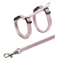 Trixie Kitten egyszínű hám kölyökmacskáknak Pink 19-31cm