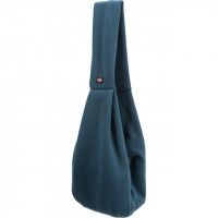 Trixie Puppy Fronttasche Kölyök Szállító táska kék-szürke 22x20x60cm