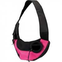 Trixie Sling szállító táska pink-fekete 50x25x18cm
