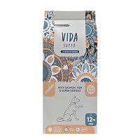 Vida Super Dog Lazac Hallal Répával és Spenóttal 12kg