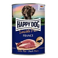 Happy Dog Sensible Pur France Kacsa színhús konzerv 400g
