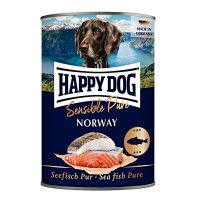 Happy Dog Sensible Pur Norway Lazac színhús konzerv 400g