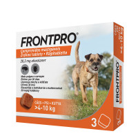 Frontpro Rágótabletta kutyáknak 4-10kg 3x28mg
